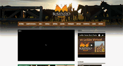 Desktop Screenshot of bompasto.com.br