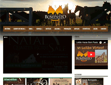 Tablet Screenshot of bompasto.com.br